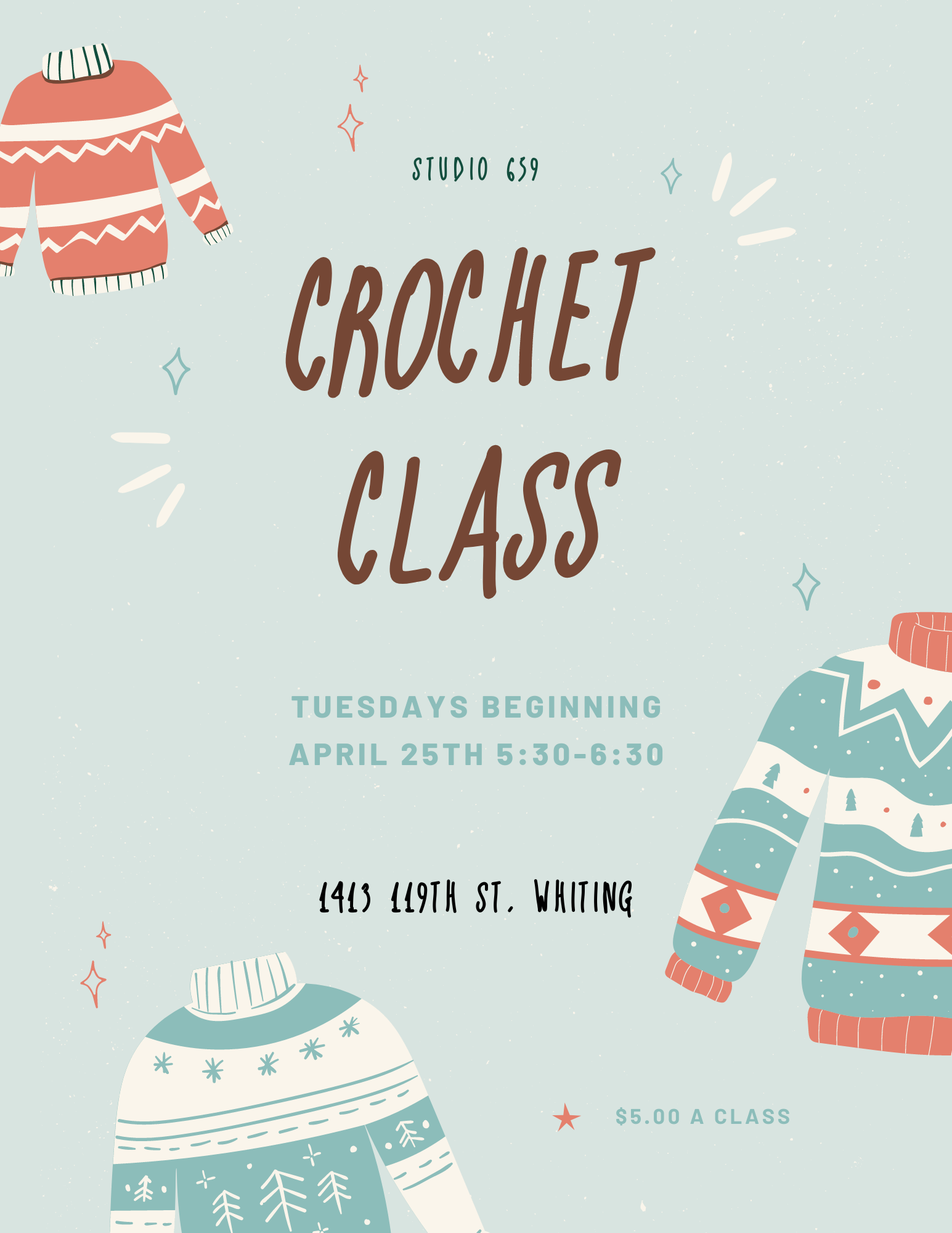 Crochet Class