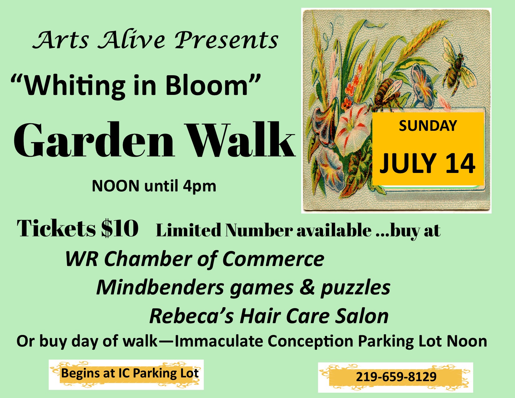 "Whiting in Bloom" Garden Walk