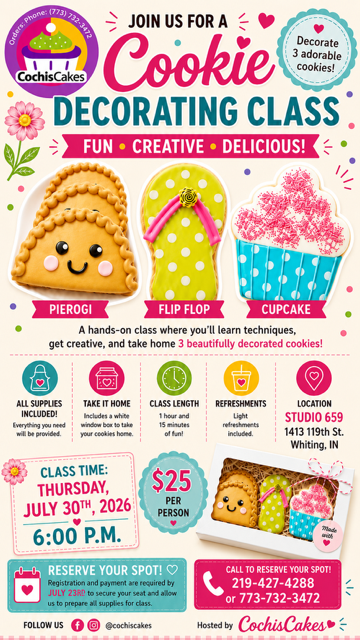Cookie Decorating Class