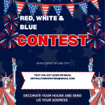 Red, White & Blue House Decorating Contest